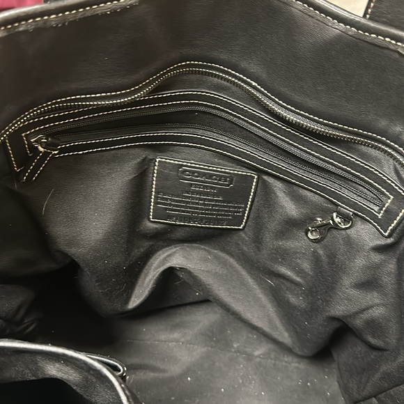 Men’s Coach Leather Tote Bag - Picture 3 of 4